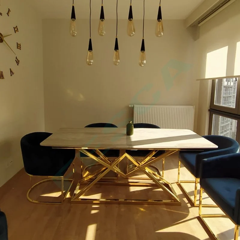 Palisandro Marble Dining Table 62